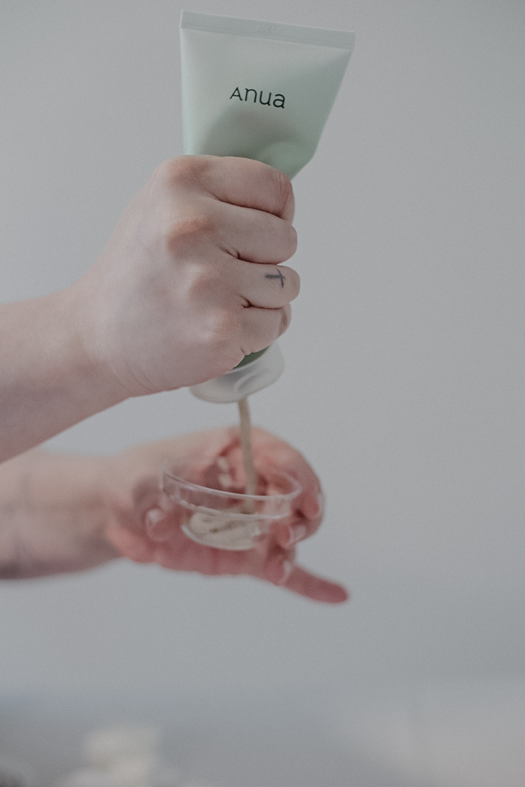 Anua cleanser skincare product photography by Claudia Haarala