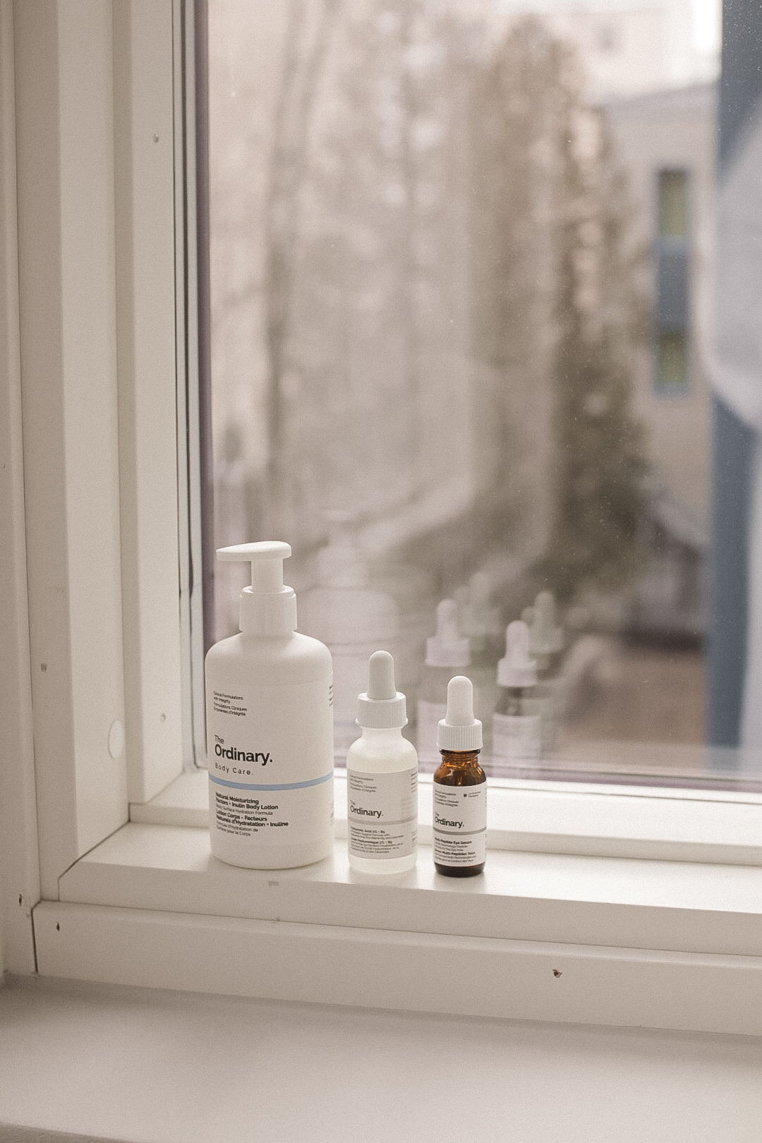The Ordinary skincare product photography by Claudia Haarala